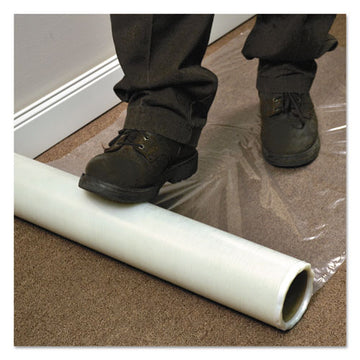 ES Robbins® Roll Guard Temporary Floor Protection Film For Carpet, 36" X 200 Ft, Clear freeshipping - TVN Wholesale